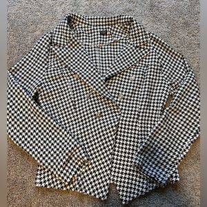 Black and White Blazer